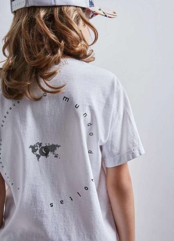 

Camiseta Mini Pf Mundo da Voltas Reserva Mini Bran, Branco