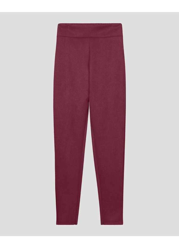 Calça Feminina Montaria Aveludada Carmim