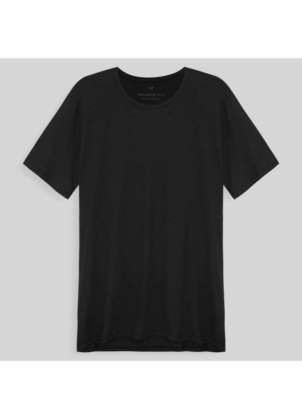 Tech T-Shirt Modal Masculina Preto
