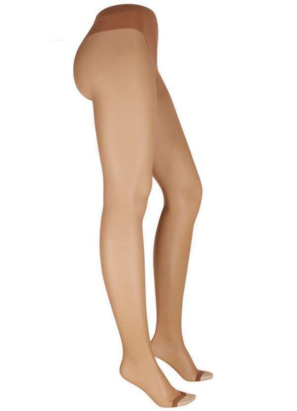 Vista 2 Meia Calça Fio 13 Descalça Dedos Livres Loba 5650-001 763-Castanho Lupo Lupo