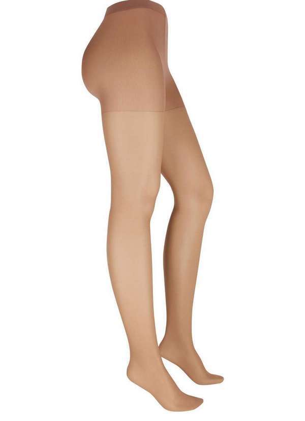 Vista 2 Meia Calça Fio 15 News Loba 5680-001 6700-Natural-Peach Lupo Lupo