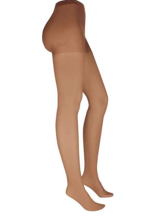 Vista 2 Meia Calça Fio 15 News Loba 5680-001 693-Cacao Lupo Lupo