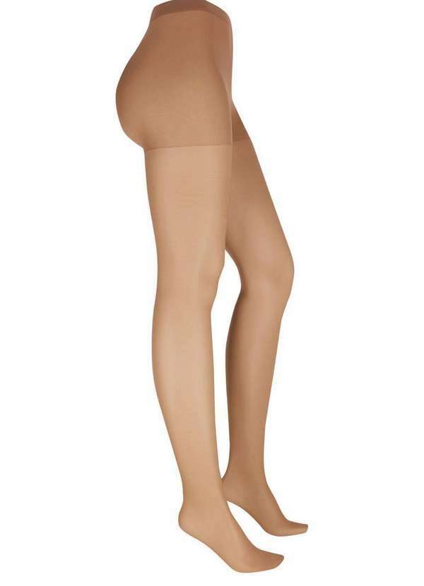 Vista 2 Meia Calça Fio 15 News Loba 5680-001 694-Praline Lupo Lupo