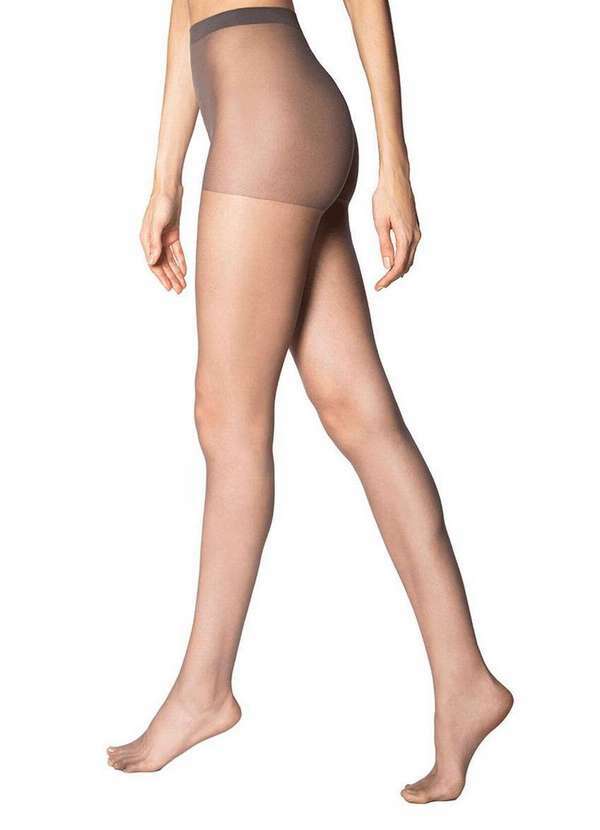 Vista 2 Meia Calça Fio 6 Invisível Loba 5870-002 8970-Carbono Lupo Lupo