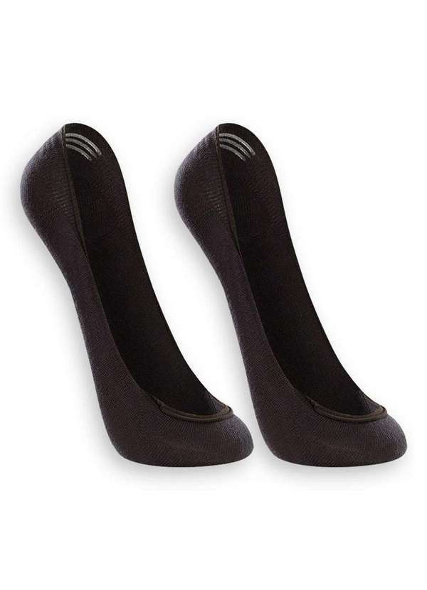 Vista 2 Kit 2 pares de Sapatilhas Invisível Lupo 3287-088 0904-Rosa Lupo