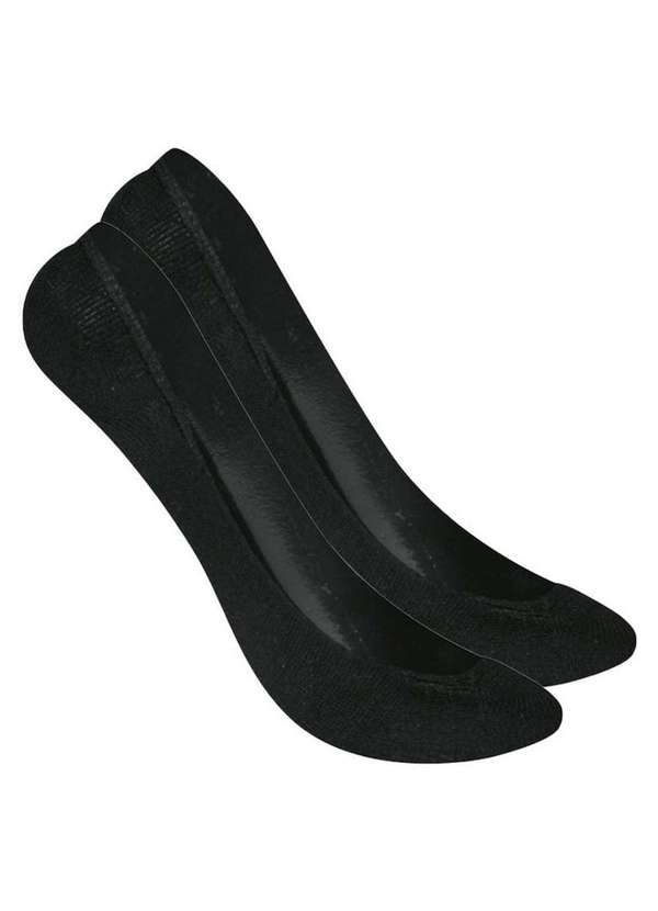 Vista 2 Kit 2 pares de Sapatilhas Selene 7340-003 Preto SELENE
