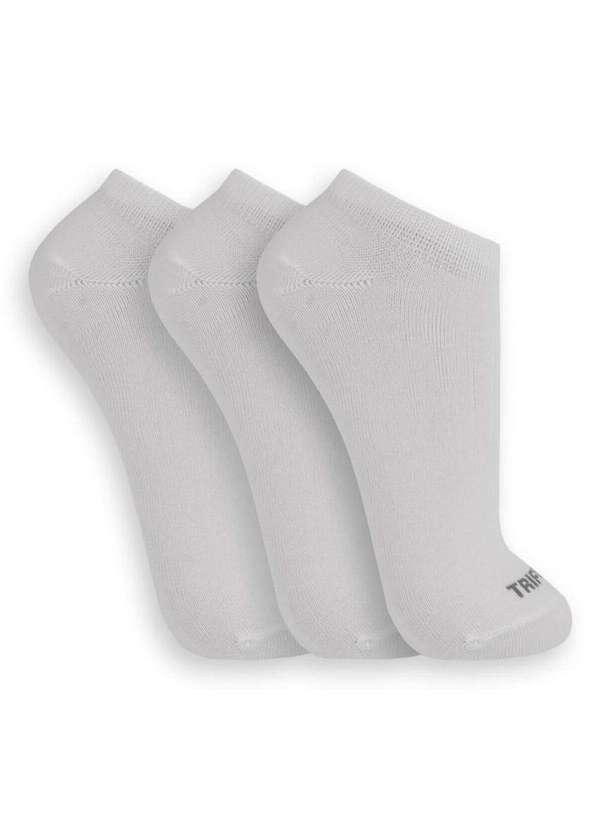 Kit com 3 Meias Esportivas Cano Curto 6227