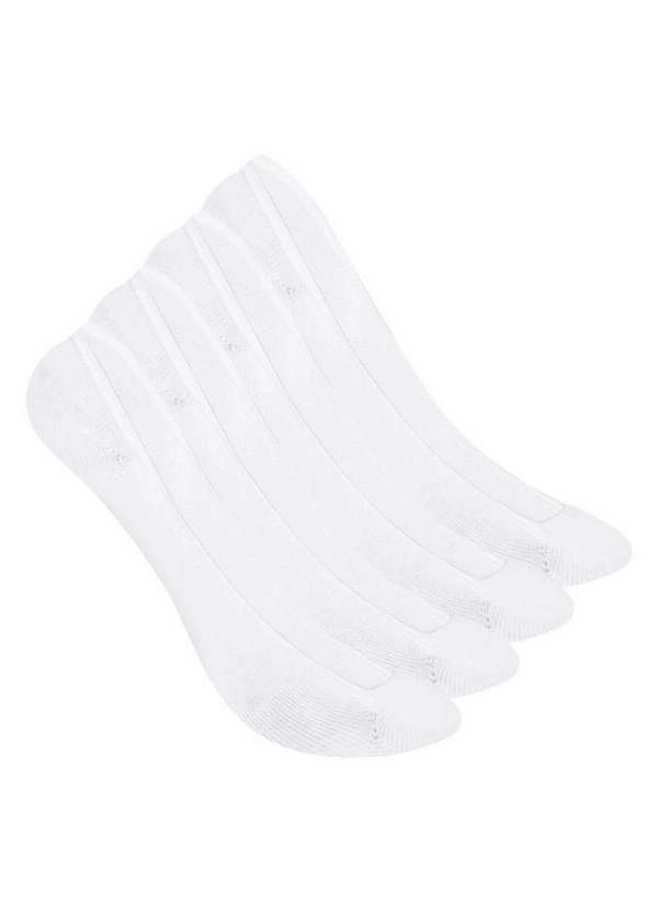 Vista 2 Kit 4 pares de Sapatilhas Selene 7340-003 Branco SELENE
