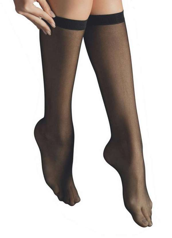 Vista 2 Meia 3/4 Fio 15 Selene 9040 550-Preto SELENE