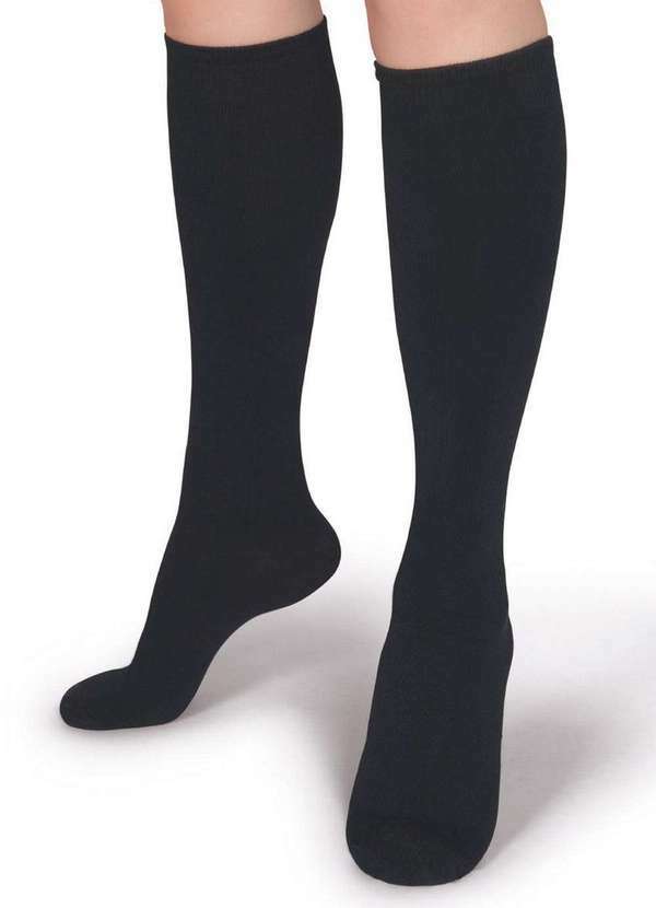 Vista 2 Meia 3/4 Puket 7244 2712-199-Preto Puket