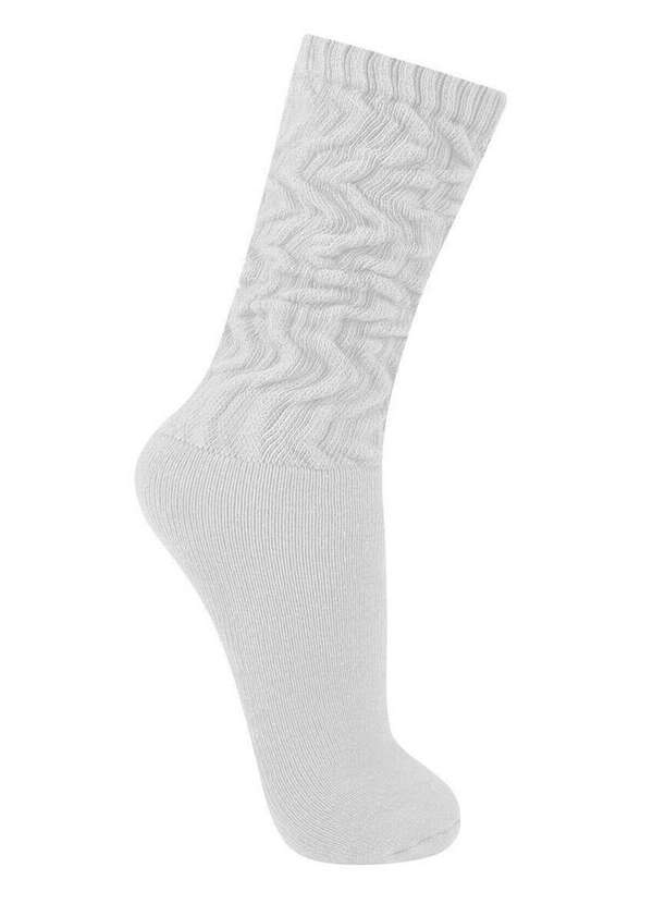 Vista 2 Meia Aeróbica Trifil 7048 0001-Branco TRIFIL
