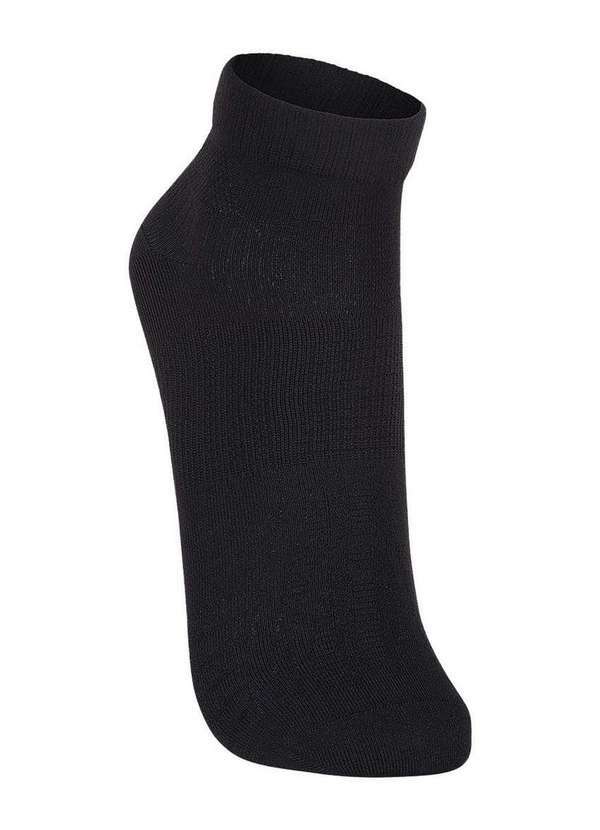Meia Esportiva Cano Curto Preto