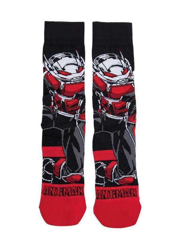 Vista 2 Meia Homem Formiga Lupo 16908-008 9990-Preto Lupo