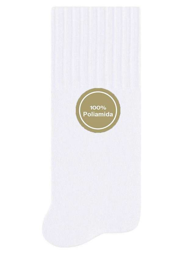 Vista 2 Meia Infantil Social Selene 5010-002 500-Branco SELENE
