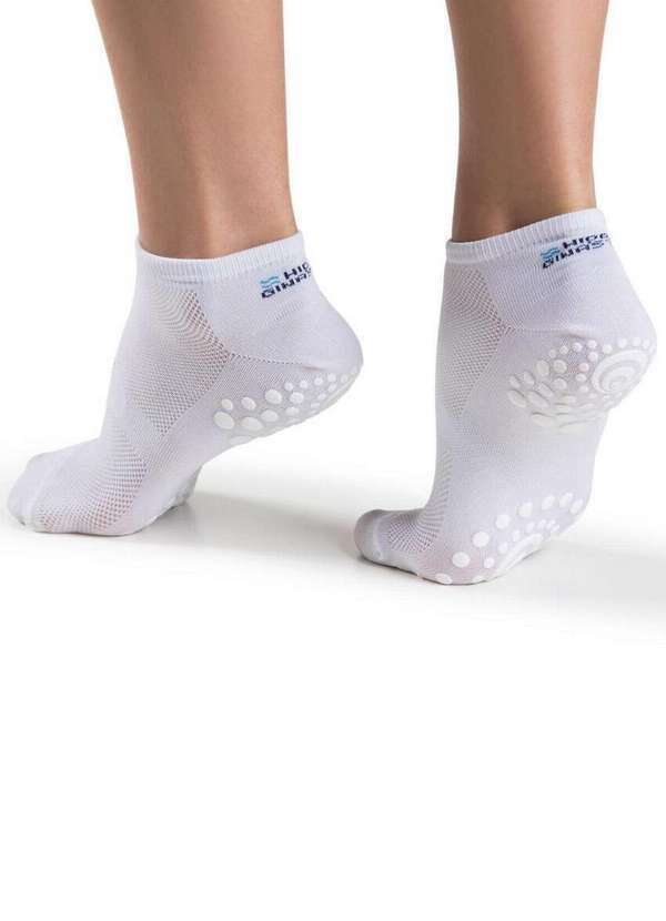 Vista 2 Meia Sapatilha Puket 8536 Hidroginástica 5420-108-Branco Puket