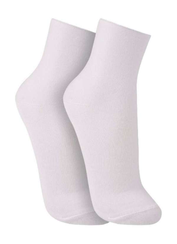 Vista 2 Meia sem Punho Cano Médio Trifil 6158 1110-Branco TRIFIL