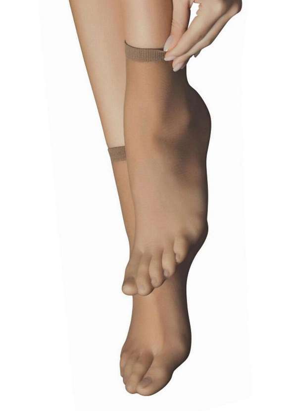 Vista 2 Meia Soquete Fio 15 Selene 9870 788-Natural SELENE