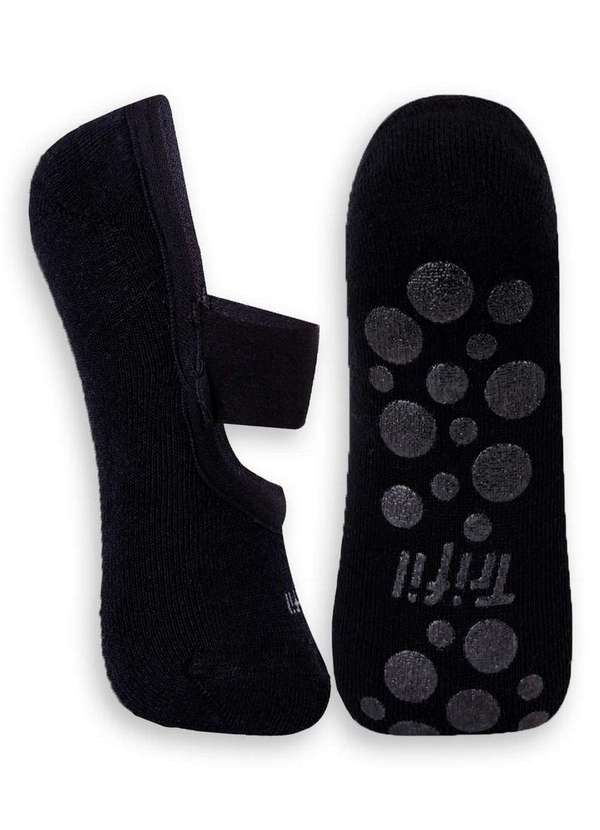 Sapatilha Antiderrapante Trifil Preto 6010