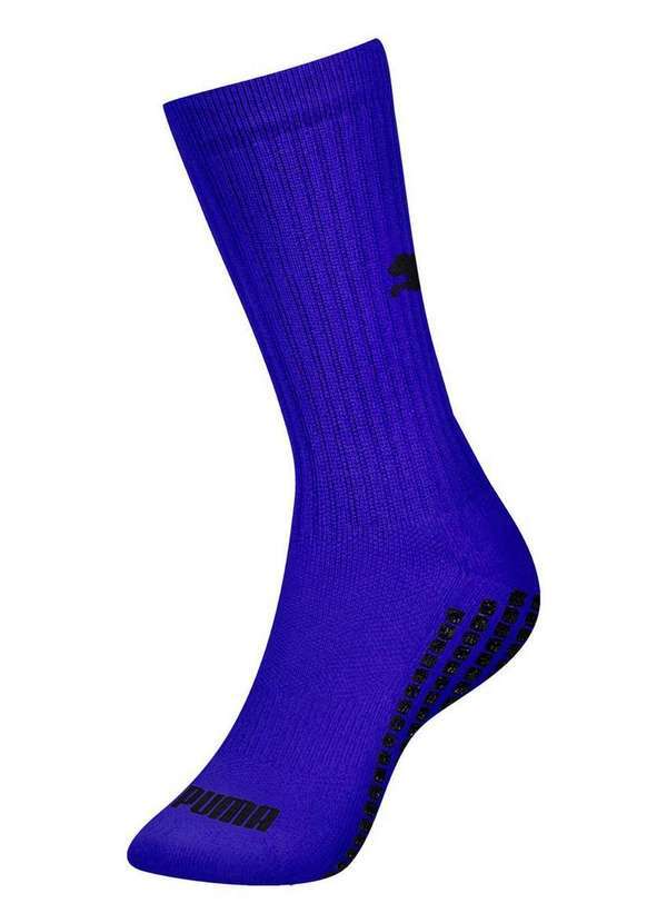 Meia Esportiva Cano Médio Puma 4440-001 645-Azul-Royal-Preto