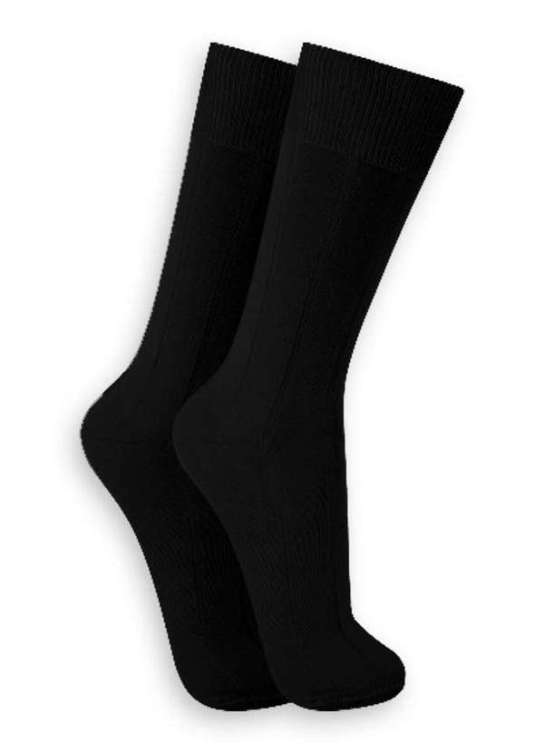 Vista 2 Meia Social Trifil 7025 9990-Preto TRIFIL