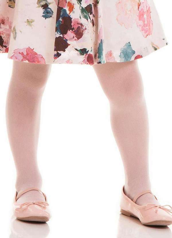 Vista 2 Meia Calça Bebê Fio 20 Trifil 6891 1-Branca TRIFIL