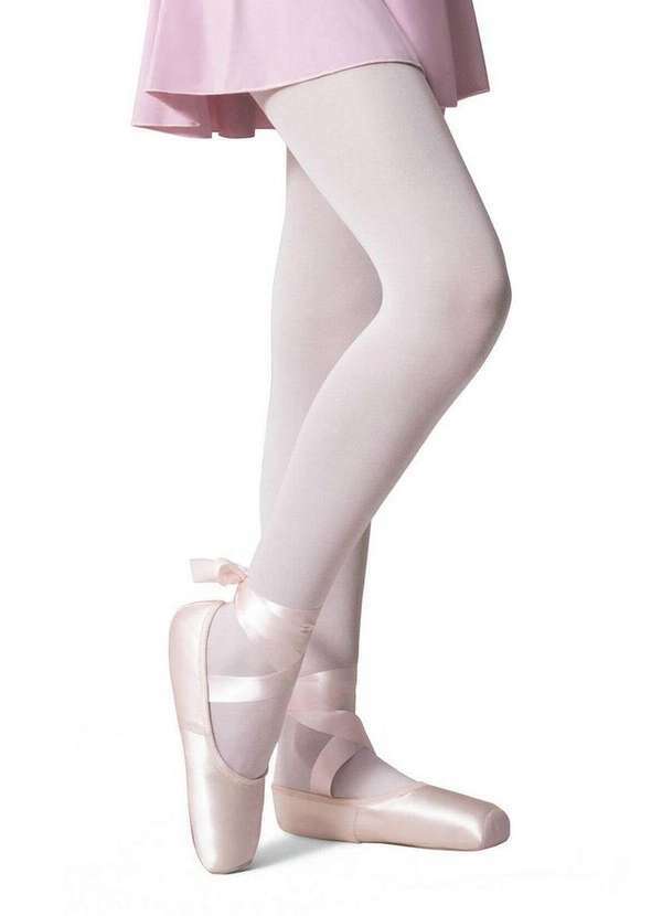 Vista 2 Meia Calça Infantil Fio 40 Ballet Selene 9580-001/002 500-Branco SELENE