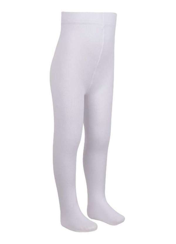 Vista 2 Meia Calça Infantil Trifil 6835 0001-Branco TRIFIL