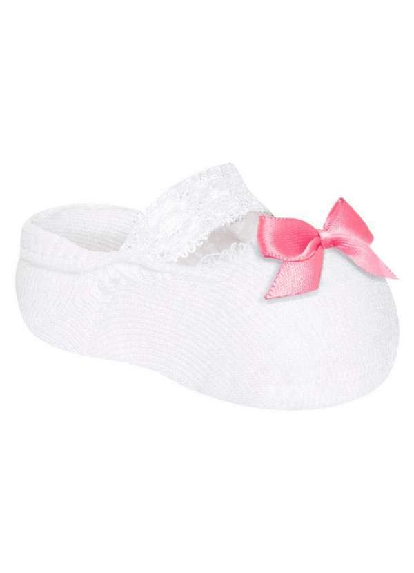 Vista 2 Sapatilha Bebê Selene 1075-001 500-Branco SELENE