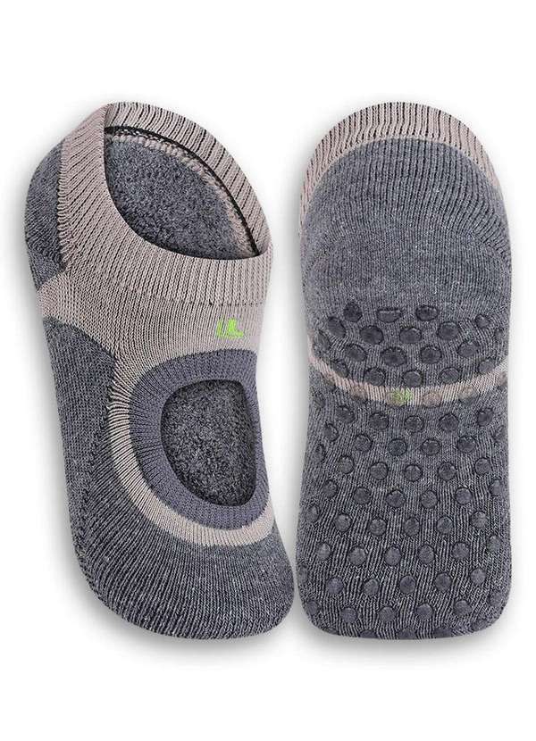 Vista 2 Sapatilha Infantil Antiderrapante Lupo 2286-002 8600-Medium-Grey Lupo