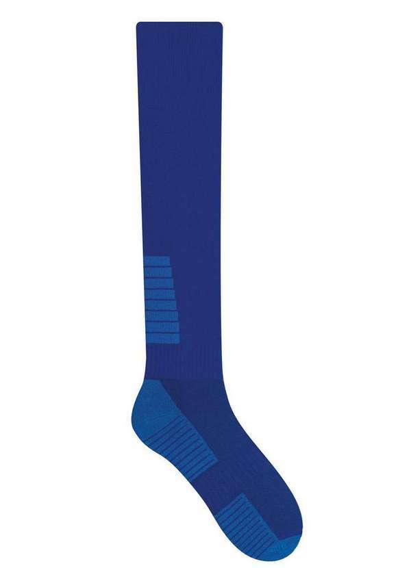 Vista 2 Meia Futebol Selene 4165-001 615-Royal-Azul SELENE