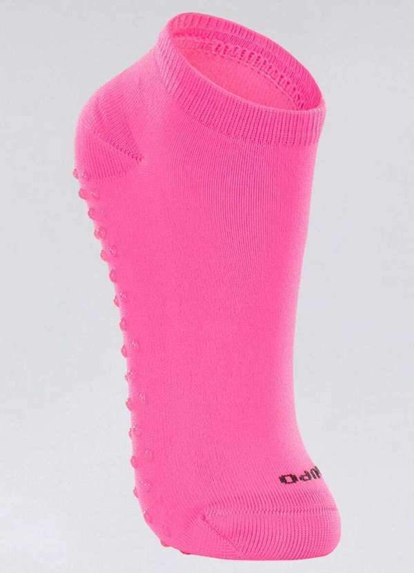 Vista 2 Meia Infantil Antiderrapante Lupo 2911-003 5400-Rosa-Neon Lupo