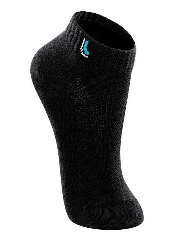 Meia Infantil Cano Curto Lupo Preto