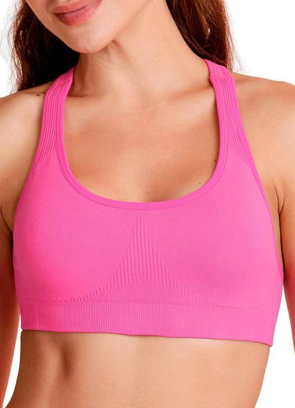 Top Feminino Nadador Rosa