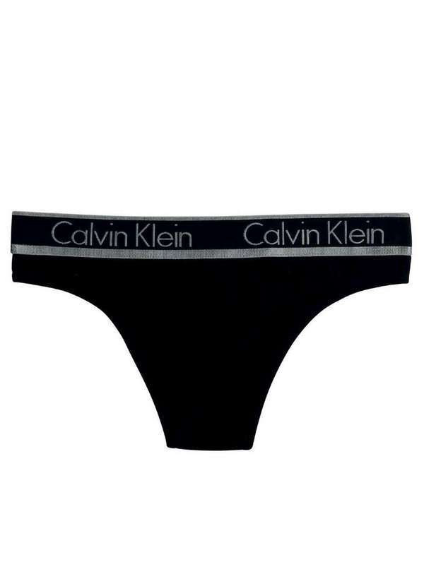 Calcinha Tanga Calvin Klein C 4003 Pt00-Preto