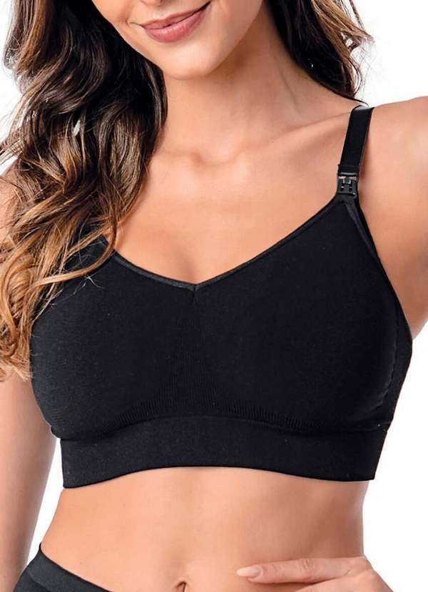 Sutiã Amamentação Ultraleve Demillus 61158 27-Preto
