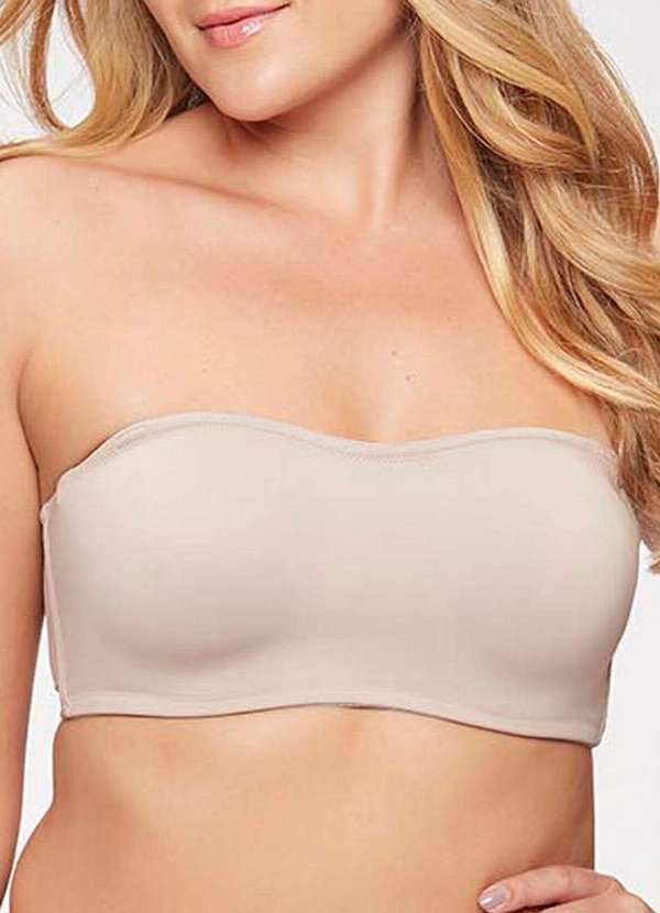Sutiã Bustiê com Aro e sem Bojo W Triumph 24865 48-Mink