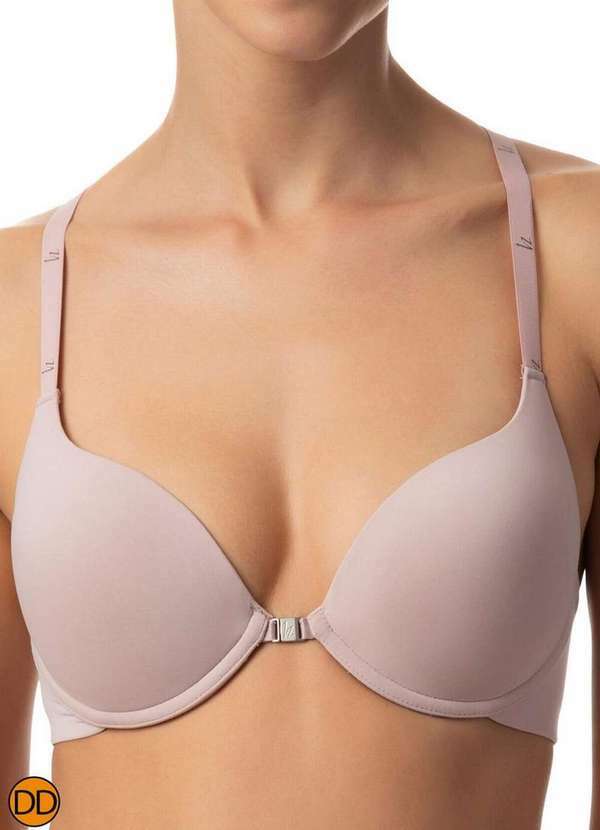 Vista 2 Sutiã com Aro e Bojo Push Up Liz 51385 Taça Dd 365-Blush Liz