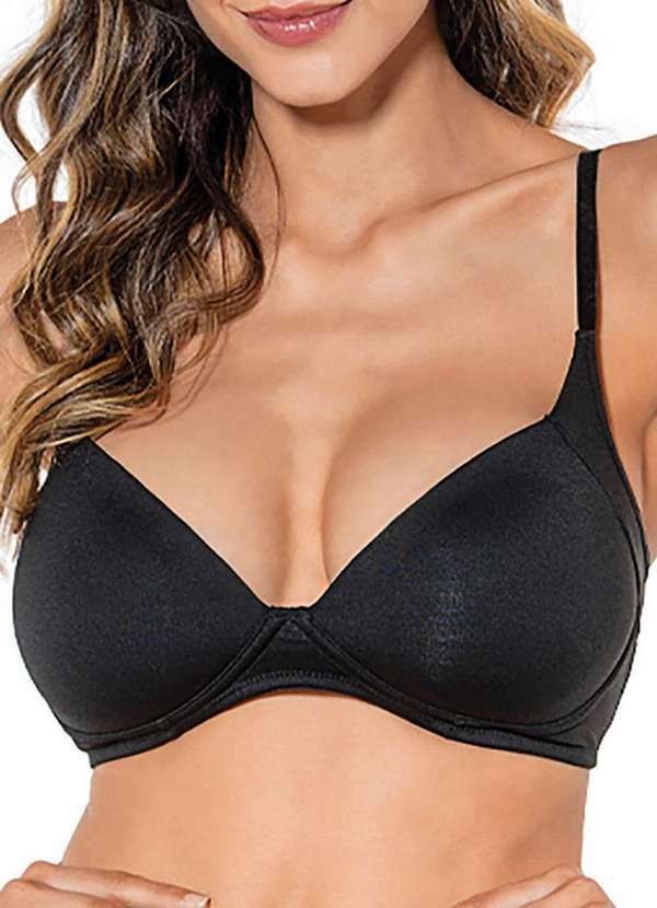Sutiã sem Aro com Bojo Femme Demillus 63015 27-Preto
