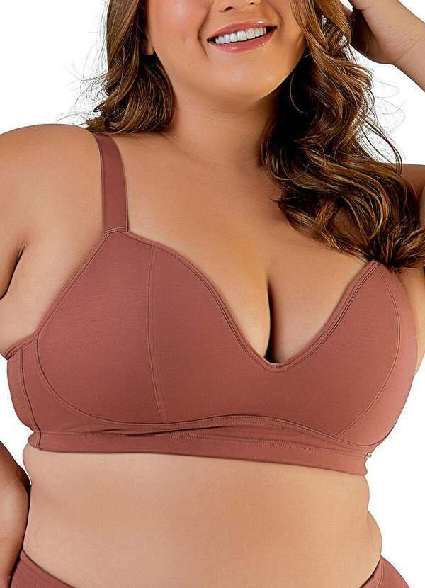 Sutiã sem Aro com Bojo Love Secret 813104 Plus Size