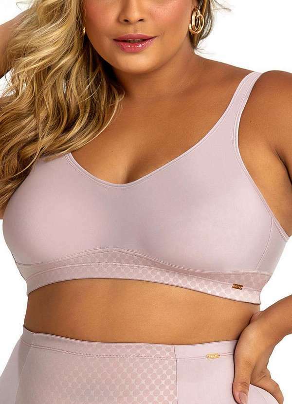 Sutiã sem Aro e sem Bojo Dilady 122113 Plus Size