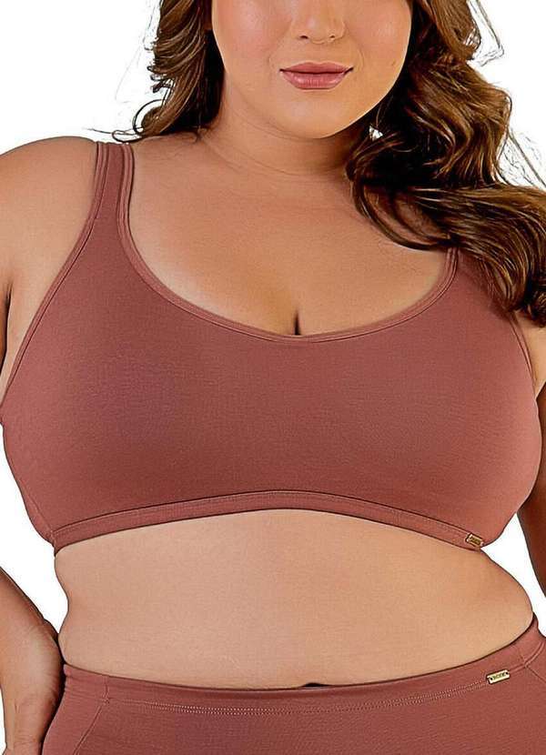 Sutiã sem Aro e sem Bojo Love Secret 813105 Plus Size
