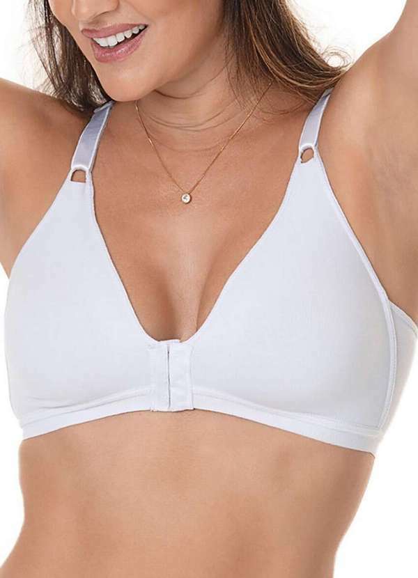 Vista 2 Sutiã sem Aro e sem Bojo Olimpo Demillus 61054 20-Branco Demillus