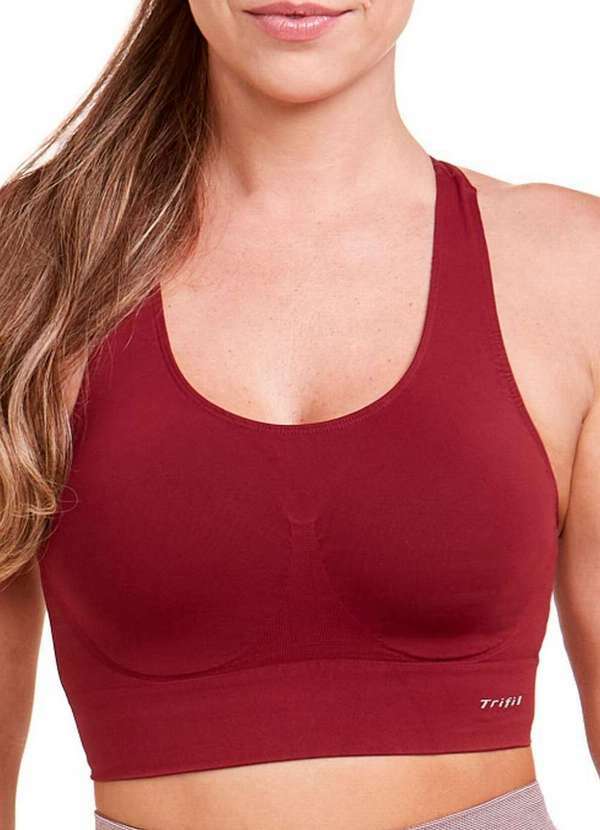 Top sem Aro e sem Bojo Trifil Vermelho