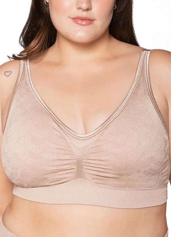 Vista 2 Top sem Aro e sem Bojo Loba 41342-001 6140-Natural-Peach