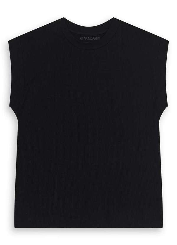 Vista 2 Blusa Feminina Ampla Malwee 1000131501 00004-Preto Malwee