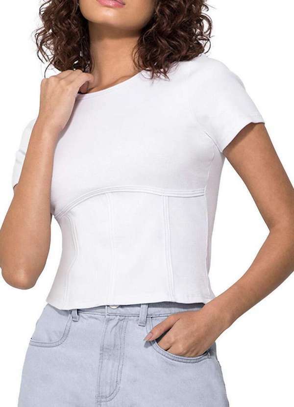 Blusa Feminina Enfim Branco