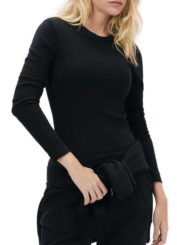 Blusa Feminina Hering Preto