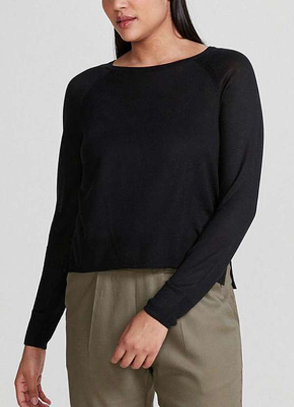Blusa Feminina Hering Preto