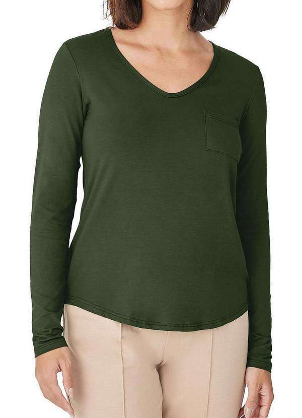 Blusa Feminina Malwee Verde