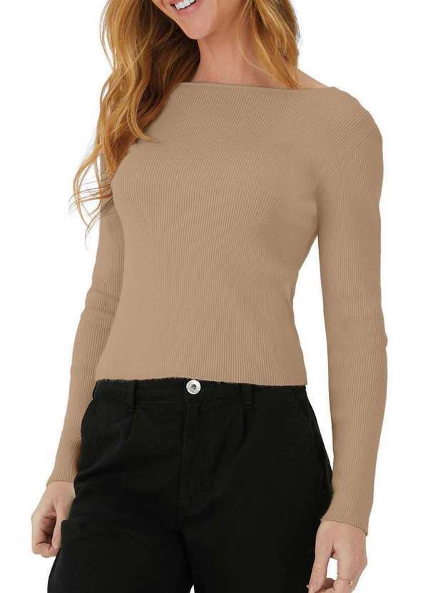 Blusa Feminina Malwee Marrom